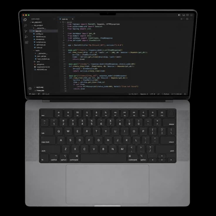 Laptop mockup