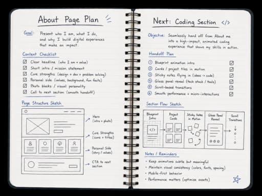 Notebook illustration